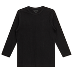 SB2CM7935T 24/7 LADIES WIDE RIB 3/4 SLEEVE TEE