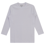 SB2CM7935T 24/7 LADIES WIDE RIB 3/4 SLEEVE TEE