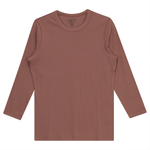 SB2CM7935T 24/7 LADIES WIDE RIB 3/4 SLEEVE TEE