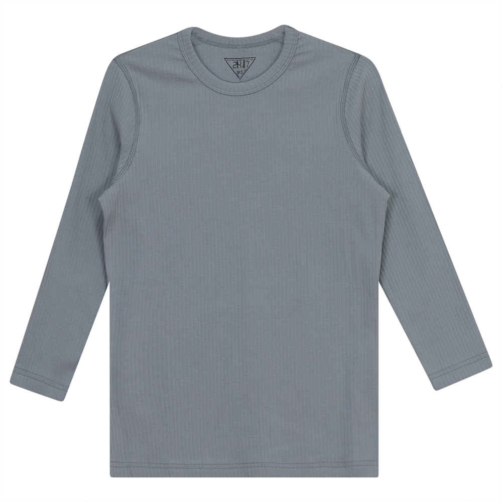 SB2CM7935T 24/7 LADIES WIDE RIB 3/4 SLEEVE TEE