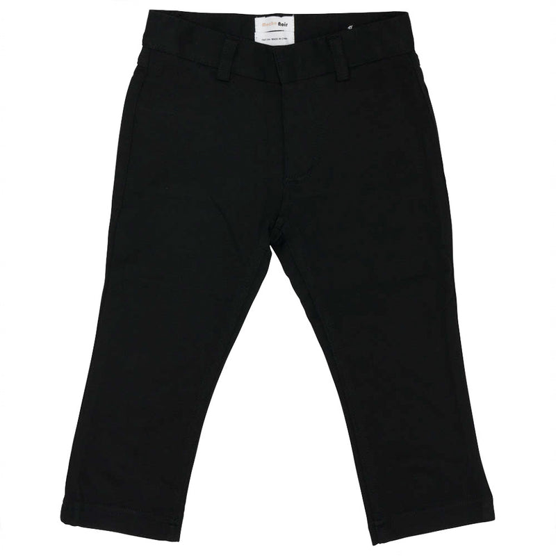 WB0CP305 MOCHA NOIR  BOYS PONTE SKINNY PANTS