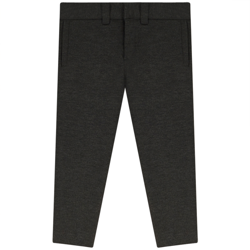MOCHA NOIR BOYS LONG PONTE PANTS SB1CP304
