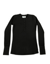 THE SLIM SKIRT HENLEY T-SHIRT