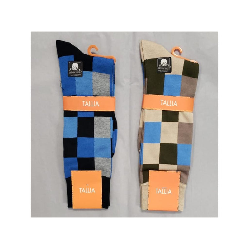 tallia colorblock men sock