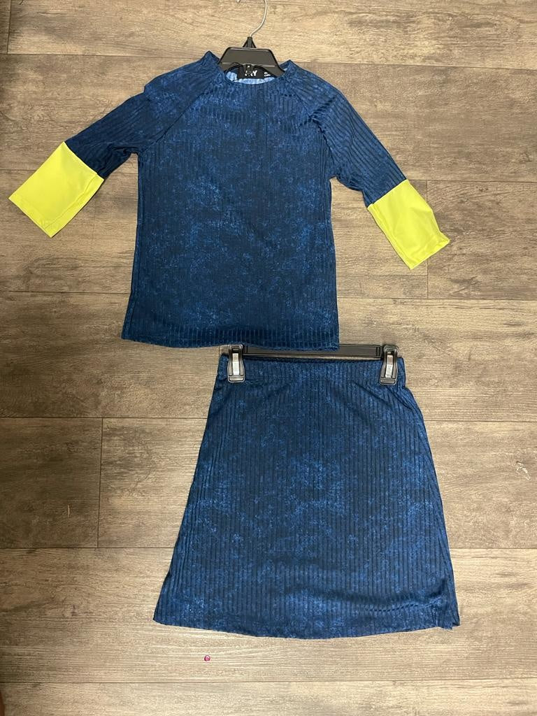TRY GIRLS RIB AND SOLID SWIM 2 PC SB2CY1812E