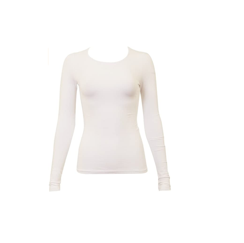 14653 KIKI RIKI SCOOP NECK LS SHELL